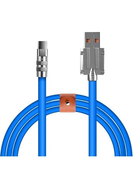 USB A Tipi Kablo, Type-C Uyumlu - Geliştirilmiş Dayanıklılık ve Estetik, Akıllı Telefonlar Için Hızlı Şarj Kablosu