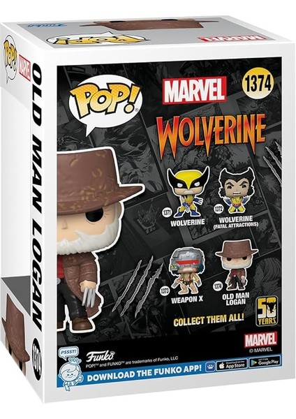 Pop Marvel: Wolverine 50TH – Ultimate Old Man Logan Figür modelleri
