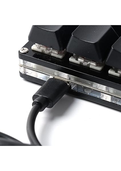 8 Tuşlu Klavye USB Arayüz Özel Kopya Yapıştırıcısı Kısayolları Sayodevice Için Mini Mekanik Klavye fırsatları