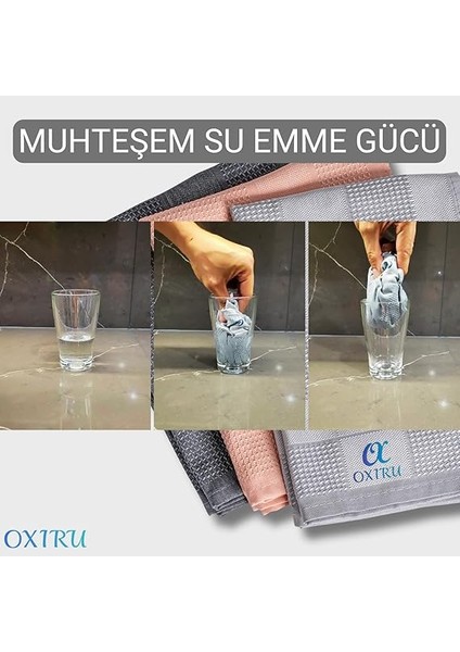 Mikrofiber Temizlik Bezleri Set 40X40 cm - Küçük Boy Sihirli Bezler, Bulaşık Yıkama Bezi, Mutfak ve Araba Için Microfiber Temizlik Bezi, Ekran Temizleyici ve Cam Silme Bezi, Antrasit/gri/pembe fırsatları