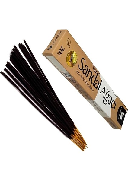 Sandal (Sandal Ağacı) Kokusu Özel Aroma Kokusu Agarbatti Arınma 20 Adet 1 Paket Çubuk Tütsü modelleri