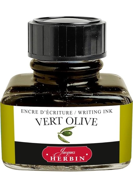 Şişe Dolma Kalem Mürekkebi 30 ml Vert Oliv