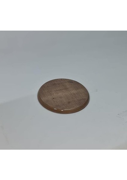 Tekerleksiz Kaplamalı Ahşap Saksı Altlığı Damacana Tüp Saksı Sehpası 30CM