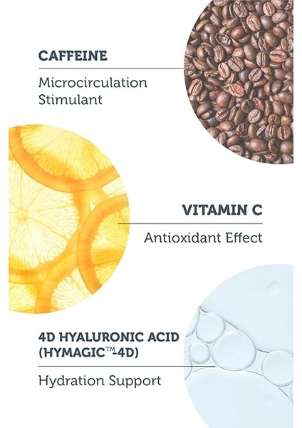 Purest Solutions, Torbalanma ve Morluk Karşıtı, Aydınlatıcı Kafein Göz Altı Serumu 30 ml (Caffeine 5% + Vitamin C) indirimleri