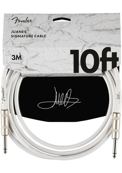 10' Enstrüman Kablosu, Luna Beyaz