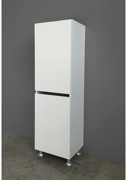 Çok Amaçlı Çamaşır Sepetli Raf Banyo Dolap