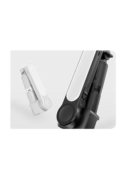 Akıllı Telefonlar Için Gimbal Stabilizator Kendinden Işıklı Ultra Hafif 360 Derece Dönebilen Başlık Android ve iPhone Katlanabilir Video Kaydı Için Sabitleyici L09 modelleri