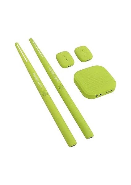 Davul Seti, 3D Hareket Algılama, Taşınabilir Elektronik Davul Seti Yeni Başlayanlar Çocuklar Yetişkinler Için Sanal Gerçeklik Teknolojisi (Green) fiyatları