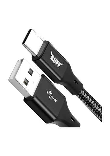 BL71 USB To Type-C 2.4A 1.2m Örgülü Data ve Şarj Kablosu (Siyah) modelleri