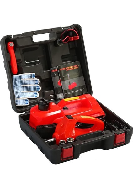 Araba Krikosu, 5 Ton, 12 V, Hidrolik Kriko Seti, Elektrikli Anahtarlı (135 – 530 Mm), Araba Kaldırma Krikosu, Araba Suv Sedan, Mpv, Kamyon, Pikap, Lastik Değiştirme