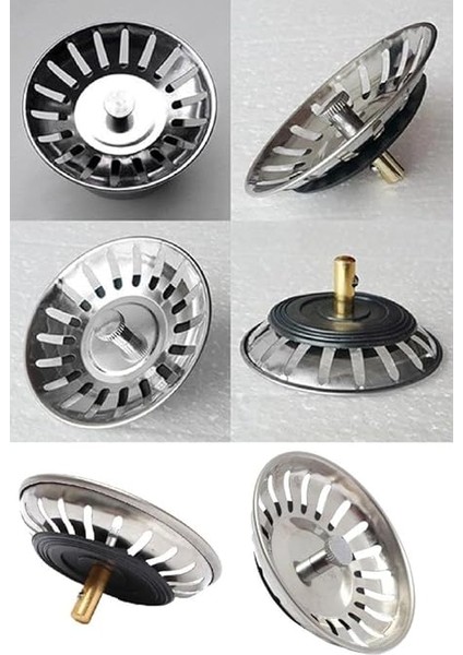 Paslanmaz Çelik Sifon Süzgeci 8 cm Lavabo Evye Süzgeci Lavabo Gider Süzgeci fiyatları