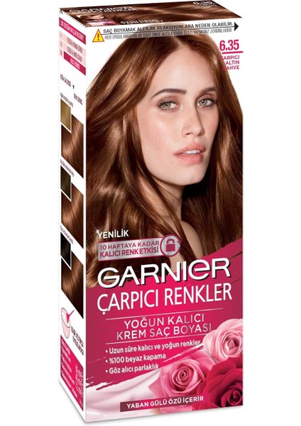 Çarpıcı Renkler Saç Boyası 6.35 Çarpıcı Altın Kahve fiyatları