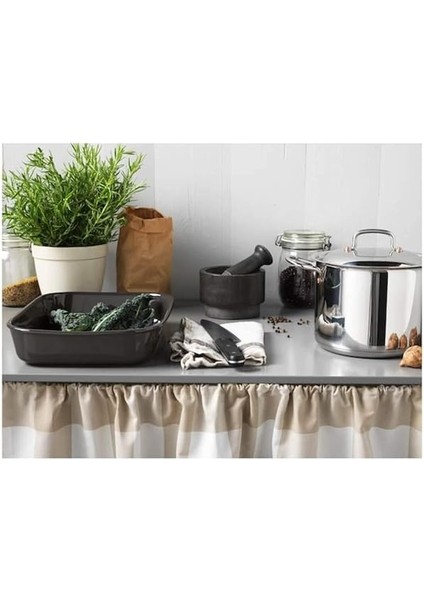 1 Adelsten Moerser ve Pas Tutmaz, Mermer Siyah, Siyah, Standart indirimleri