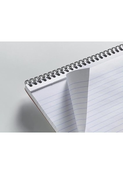 Çizgili Spiralli Defter, Siyah, 225X297 mm indirimleri