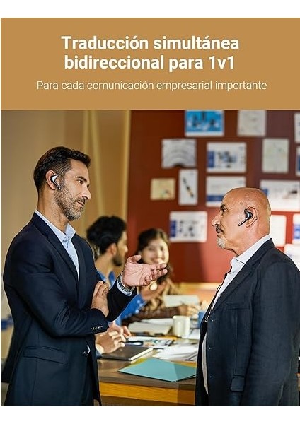 W4 Pro Al Çeviri Kulaklık, Çift Yönlü Simultane Çeviri, Çeviri Cihazı 40 Dili Destekler, Video ve Telefon Görüşmeleri, Ios ve Android ile Çalışır modelleri