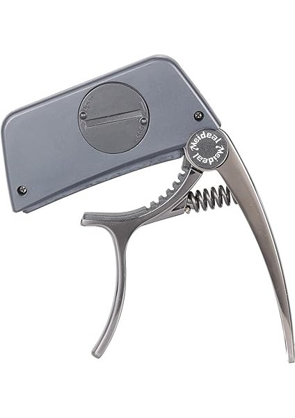 TCAPO20 Hızlı Değişim Anahtar Capo Tuner Akustik Elektro Gitar Bas Kromatik Için Alaşım Malzeme fırsatları