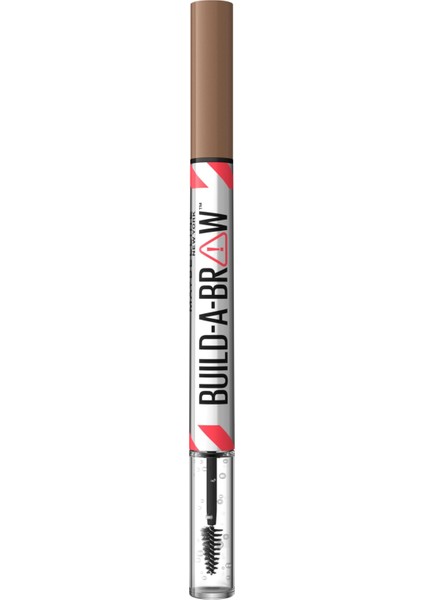 New York Build A Brow 2in1 Kaş Kalemi ve Jeli Soft Brown