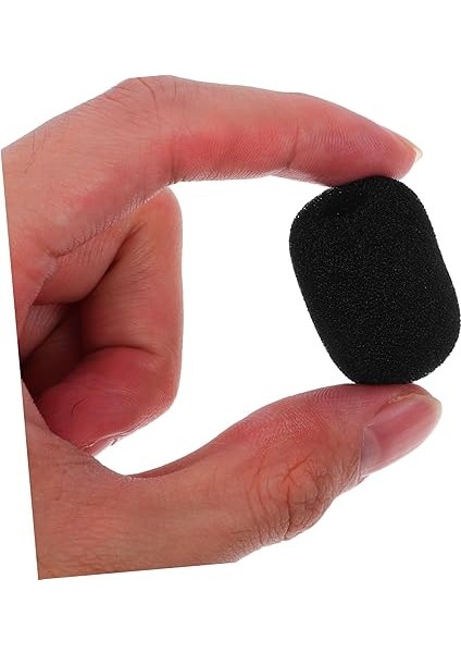 50 Adet Mini Mikrofon Kılıfı: Gürültü Azaltma Için Köpük Mikrofon Rüzgarlığı Standart Küçük Boy Yaka Kulaklıklı Yaka Mikrofonu fırsatları
