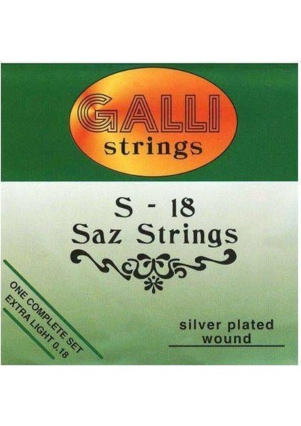 S-18 Kısa Sap Bağlama Teli Set