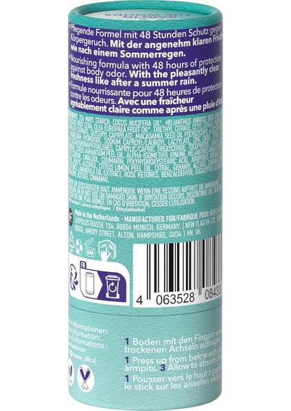 Solid Rain In The Woods Deodorant (40G) – 48 Saat Etkili Deo Stick – Alüminyum ve Alkol Içermez – Vegan ve Plastik Içermez – Dermatolojik Olarak Test Edilmiştir modelleri