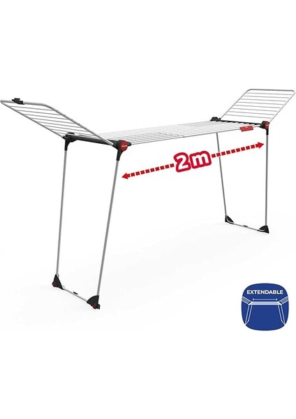 Infinity Flex 2 Metre'ye Kadar Uzatılabilir, 30 Metre Kurutma Alana Sahip Çamaşır Kurutmalığı fiyatları