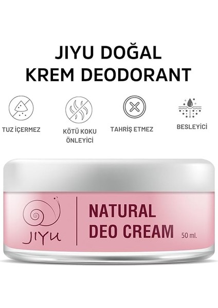 Krem DEODORANT%100 Doğal Ter Kokusu Önleyici Koltuk Altı Beyazlatıcı (Krem Roll-On) 50 Ml. fiyatları