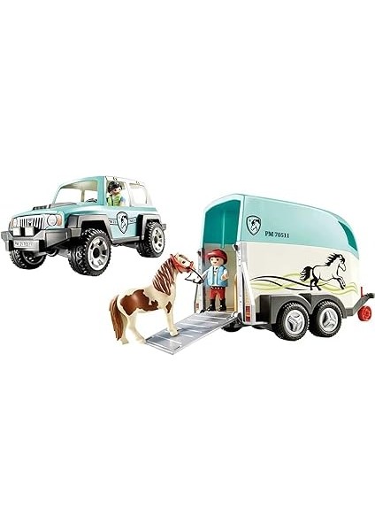 70511 Kır Midilli Römorklu Midilli Çiftlik Arabası, Midilli Çiftliği, At Oyuncakları, Eğlenceli, Yaratıcı Rol Yapma, Oyun Seti, 4 Yaş ve Üzeri Çocuklar Için Uygundur modelleri