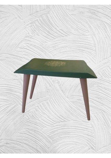 GÜRSESHOME Ahşap Sehpa Ihlamur Ağacı Yeşil fırsatları