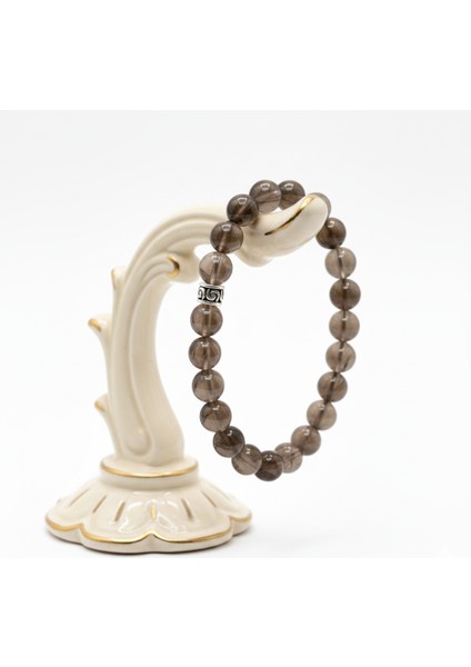 Dumanlı Kuvars Doğaltaş Bileklik fiyatları