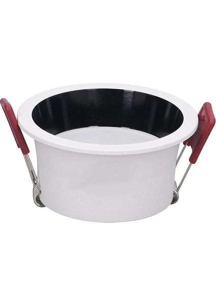 Ultra Ince Beyaz 9W Downlight -Otel Alüminyumunun Otel Restoranı Için Tavan Tabağında Edildi (3000K)