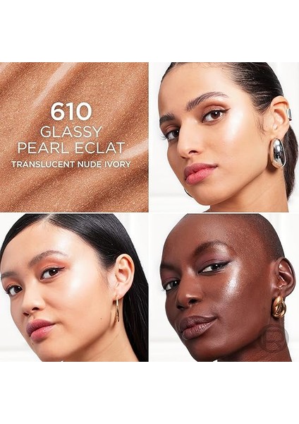 Paris Lumi Glass Islak Bitişli Stick Aydınlatıcı - 610 Glassy Pearl Eclat fırsatları