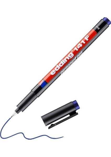 141 F Çok Amaçlı Asetat Kalemi, Permanent Mavi