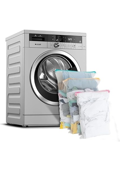 3 'lü Fermuarlı Çamaşır Filesi Seti indirimleri