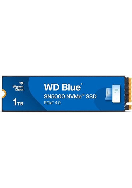 Digital Blue SN5000 Nvme SSD M.2 2280 1 Tb (5.000 Mb/sn'ye Kadar Okuma 4.000 Mb/sn'ye Kadar Yazma) - WDS100T4B0E