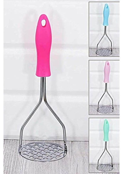 Home Metal Saplı Paslanmaz Çelik Patates Ezici (Plastik Saplı) modelleri
