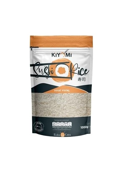 Suşi Pirinci | Suşi Rice | Yarı Saydam, Ince Öğütülmüş Taneler | Salatalar, Çorba Için Pirinç - Asya Yemekleri Için Ideal | Sushi Ruloları Için Harika Sushi Pirinci