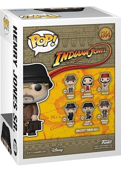 Pop Figür - Movies: Indiana Jones: Raiders Of The Lost Ark - Henry Jones Sr. modelleri