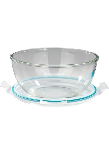 Glasslock Yuvarlak Cam Saklama Kabı 4000 ml D-MBCB400 fiyatları