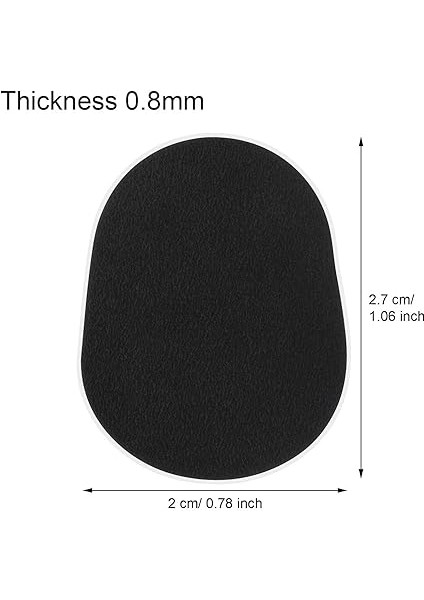 32 Adet Ağızlık Yastığı 0,8 mm Ağızlık Yamacı Alto ve Tenor Saksafon ve Klarnet Için, Siyah fiyatları
