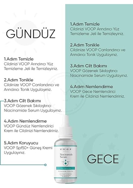 Niacinamide, Gözenek Sıkılaştırıcı Serum 30 ml fırsatları
