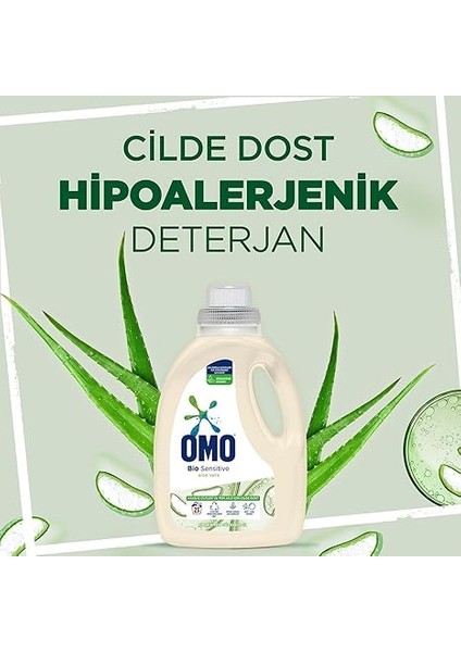 Bio Sensitive Sıvı Deterjan Aloe Vera Özlü Hipoalerjenik 1500 ml indirimleri
