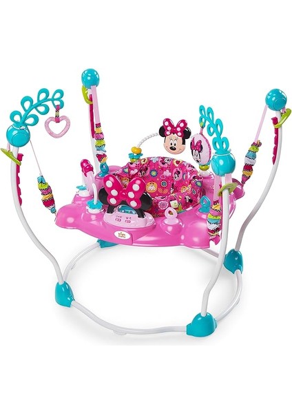 Starts Disney Baby Minnie Mouse Peekaboo Işıklı ve Melodili Aktivite Hoppalası, 6 Aylık ve Üzeri, 11 Kg'a Kadar