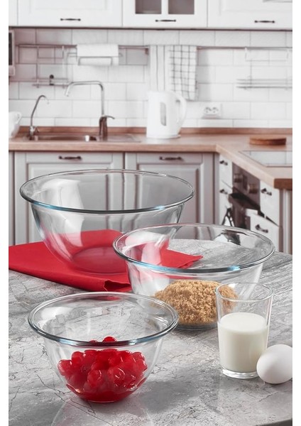 Borcam Yuvarlak Fırın Kase, 1900 Cc, 21.5 cm fiyatları