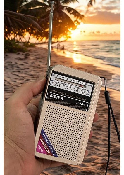 Cep Radyosu Fm Radyo – Şarjlı, Deprem Radyosu, Yeni Nesil Yüksek Ses & Çekim, Taşınabilir Küçük Radyo