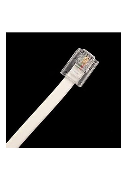 Plus PX-KKT10 2CX0.10MMX7 10 Metre Adsl RJ11 Telefon Kablosu, Adsl Vdsl Modem Kablosu fiyatları