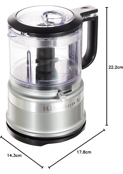 Mini Mutfak Robotu 5KFC3516 Contour Silver-Ecu fiyatları