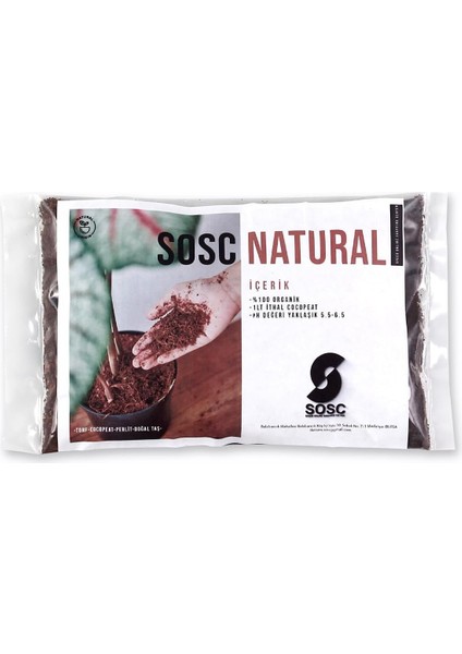 Cevizi TORFU%100 Doğal Torf - Cocopeat Hindistan Cevizi Lifi - Doğal Bitki Toprağı 1 Lt fırsatları