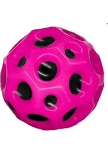 Ball (Yükseğe Zıplayan Top) - 7 cm - Süper Eğlenceli Uzay Topu - Space - Bouncy Ball - Mor