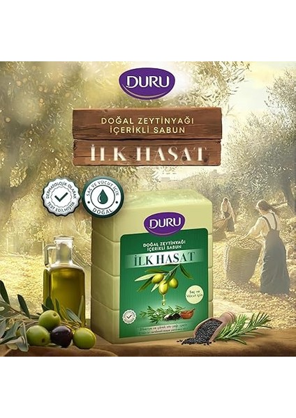 Ilk Hasat Doğal Zeytinyağı Içerikli Sabun 4 × 150 gr fiyatları