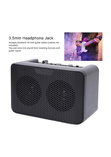 Gitar Amfi Küçük Elektro Gitar Amplifikatör Taşınabilir, Pratik Gitar Kombo Amfisi, Çok Işlevli Bt Combo Pratik Gitar Amplifikatörler, 3,5 mm Kulaklık Arayüzü modelleri